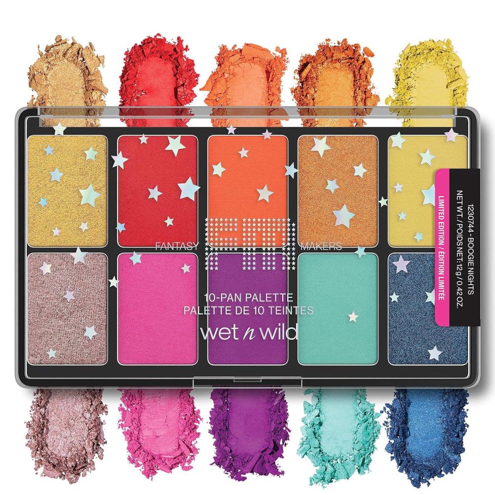 wet n wild Fantasy Makers Halloween 10 Pan Palette Hallow-Queen(Boogie Nights)