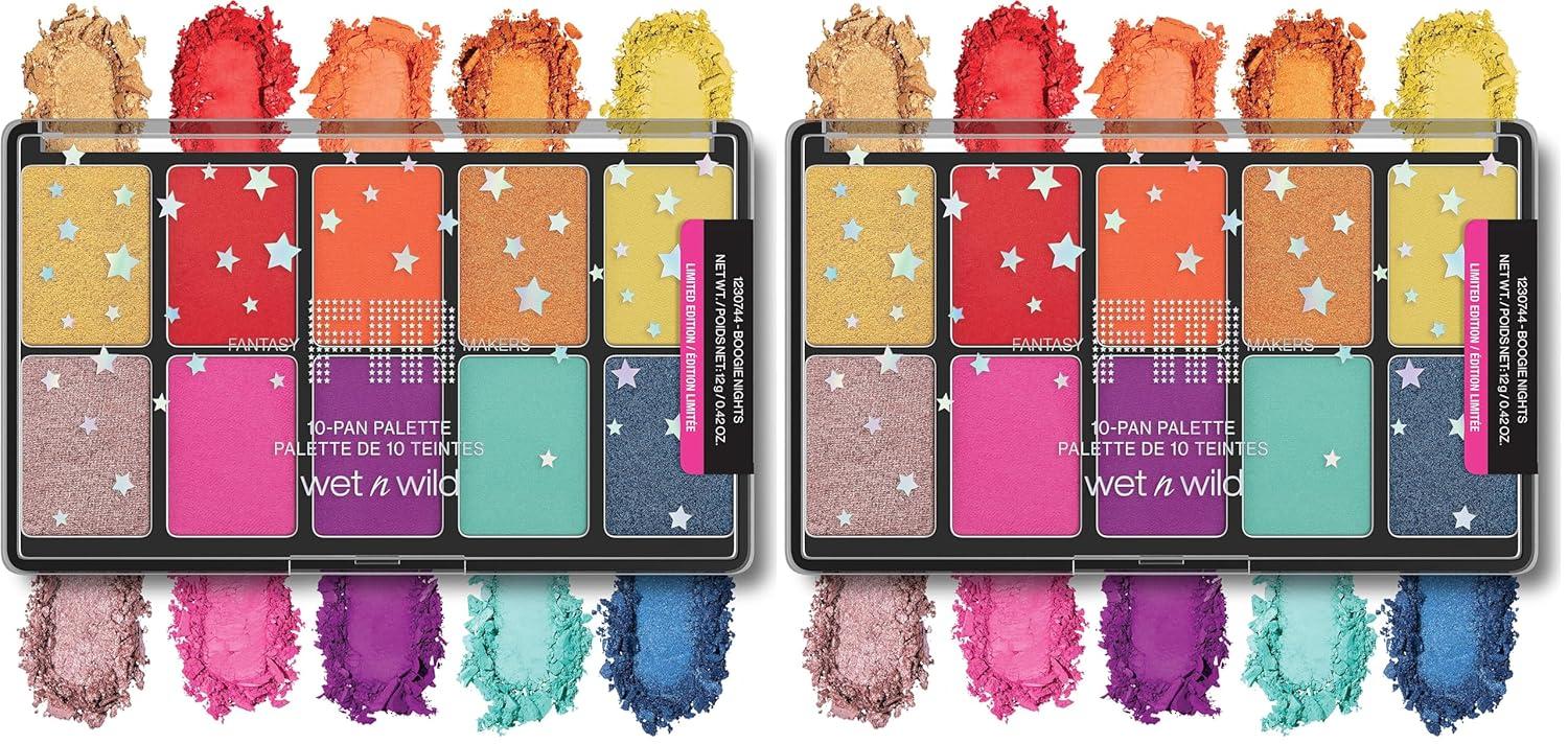 wet n wild Fantasy Makers Halloween 10 Pan Palette Hallow-Queen(Boogie Nights)