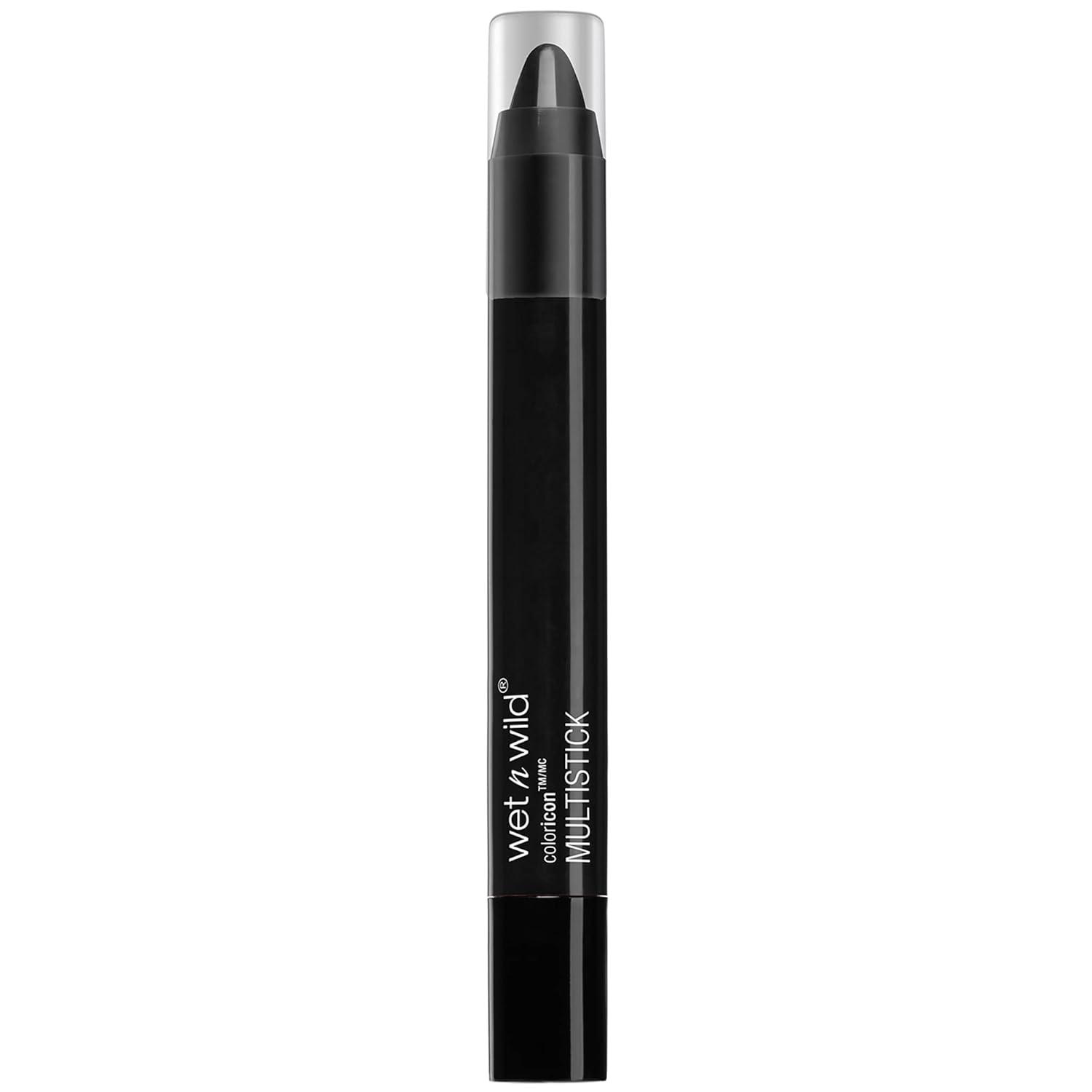 wet n wild Color Icon Cream Eyeshadow Makeup Multi-Stick Champagne Room & Black Nocturnal Behavior Bundle