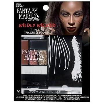 Wet n Wild Fantasy Makers Wildly Wicked Stencil Kit – 12848 She Wolf