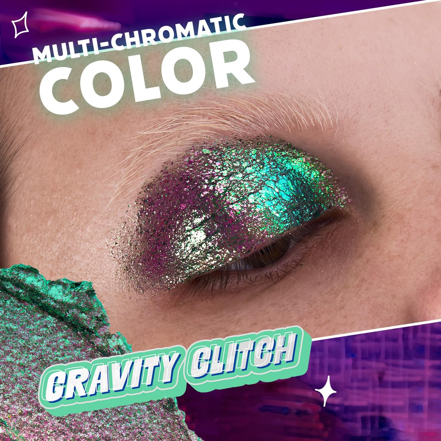 wet n wild Chameleon Chrome Eyeshadow Foil – Starwave(Gravity Glitch)