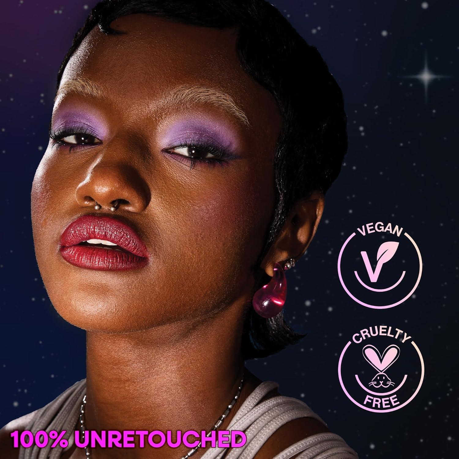 wet n wild Mega Glitter Shimmer Liquid Lipstick, Matte-to-Glitter Finish, Lightweight Formula, Comfortable Wear, Vitamin E-Infused for Nourished Lips, Vegan & Cruelty-Free – New Soulmate