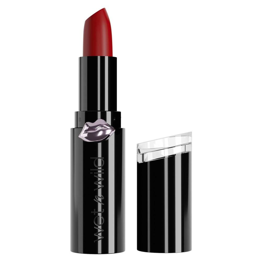 wet n wild Fantasy Makers Mega Last Matte Lip Color Hazardous Red (1230595)(Hazardous Red)