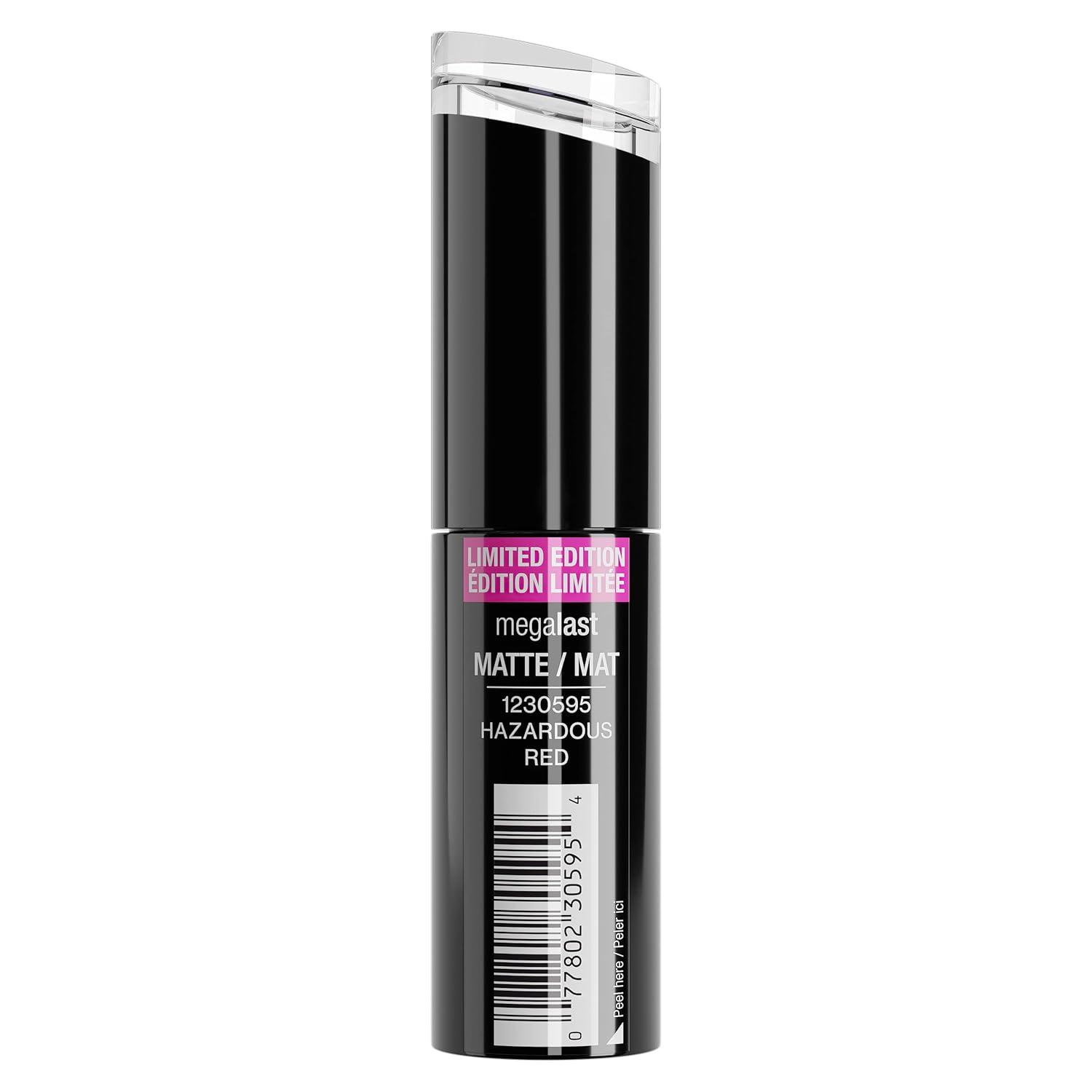 wet n wild Fantasy Makers Mega Last Matte Lip Color Hazardous Red (1230595)(Hazardous Red)