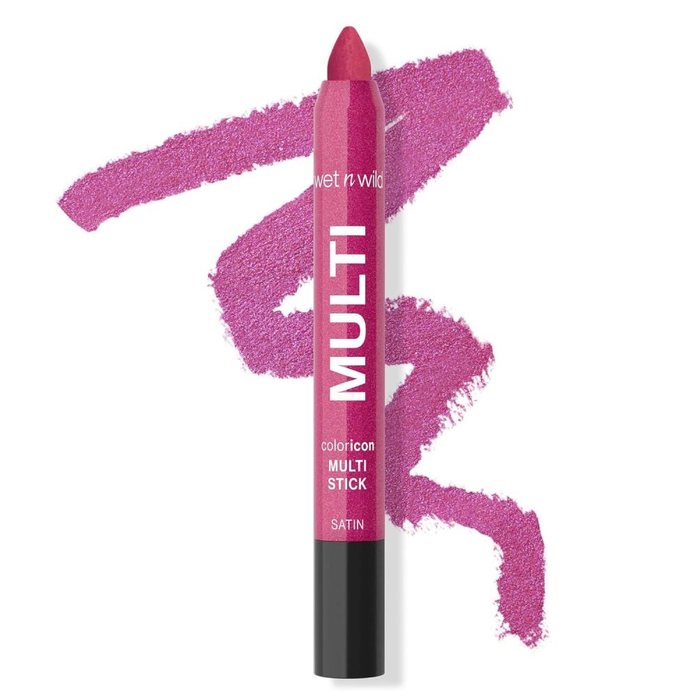 wet n wild Color Icon Cream Eyeliner Eyeshadow Multi-Stick, Moisturizing, Nourishing Velvety Cream-to-Powder Buildable & Blendable Formula, Cruelty-Free & Vegan – Champagne Room(Poppy-lar)