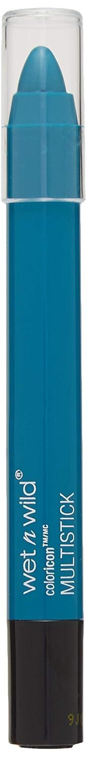 wet n wild Color Icon Cream Eyeliner Eyeshadow Multi-Stick, Moisturizing, Nourishing Velvety Cream-to-Powder Buildable & Blendable Formula, Cruelty-Free & Vegan – Bragging Whites(Not So Calm Waters)