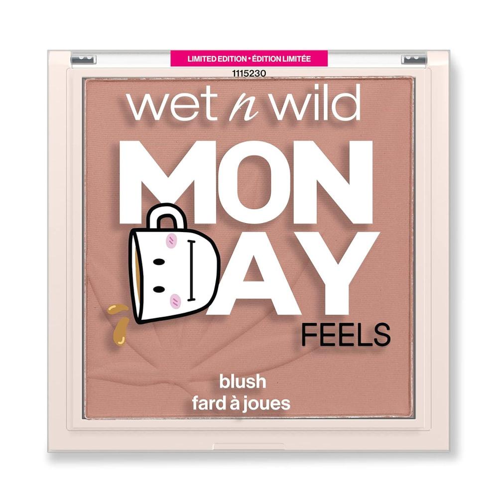 Wet n Wild Mood Cannabis Sativa Seed Oil Infused Makeup, Blush Complexion Enhancer Monday Feels, Natural Coffee Infused(Complexion Enhancer Monday Feels)