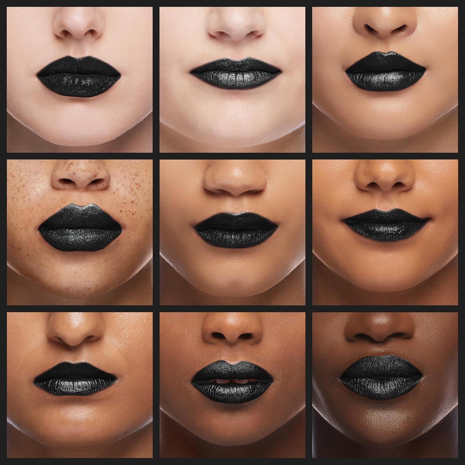 wet n wild Halloween Fantasy Makers Mega Last Lip Color Matte – Eerie Onyx(Eerie Onyx)