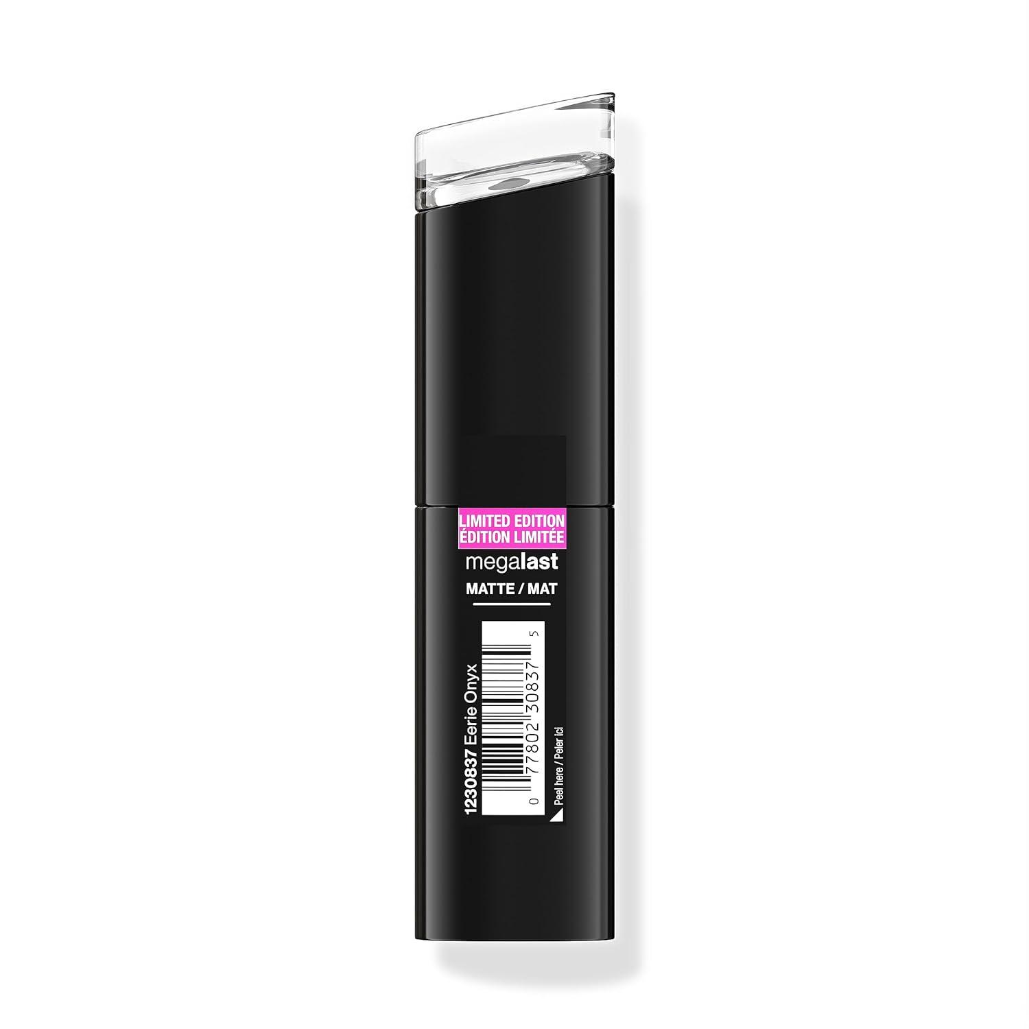 wet n wild Halloween Fantasy Makers Mega Last Lip Color Matte – Eerie Onyx(Eerie Onyx)