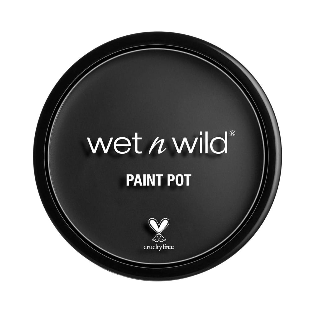 wet n wild Fantasy Makers Black Paint Pot(Black)