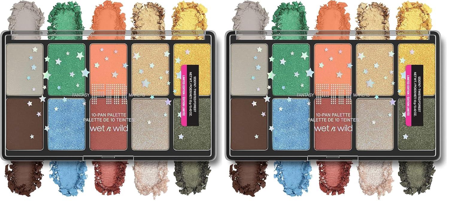 wet n wild Fantasy Makers Halloween 10 Pan Palette Hallow-Queen(Twisted Forest)