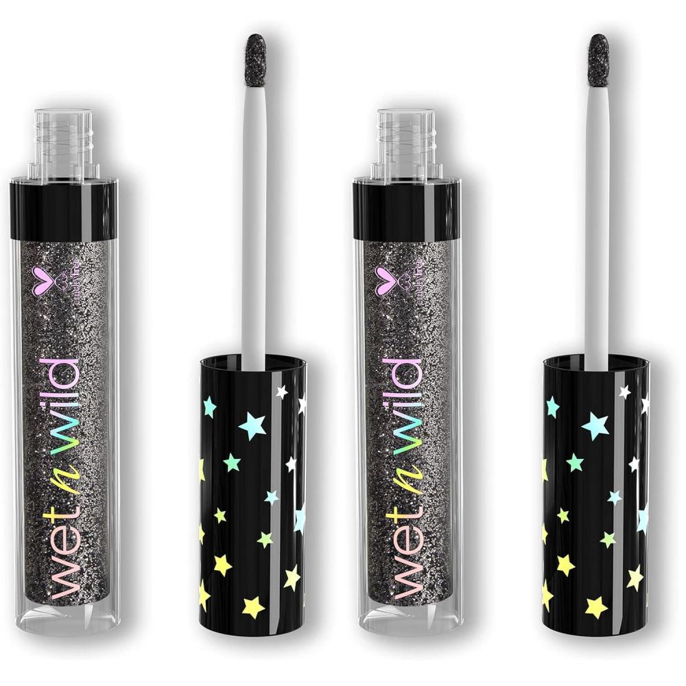 wet n wild Fantasy Makers Halloween Liquid Eyeshadow Black Diamond (Pack of 2)