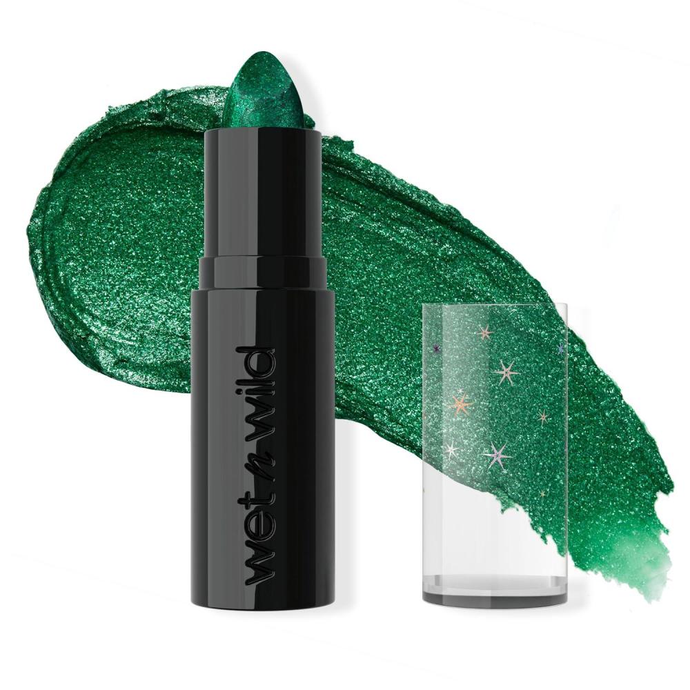 wet n wild Glitter Lipstick – Poison Ivy