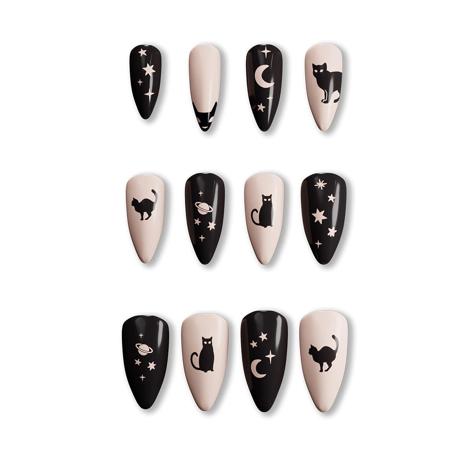 wet n wild Fantasy Makers Halloween Artificial Nails Scaredy Cat