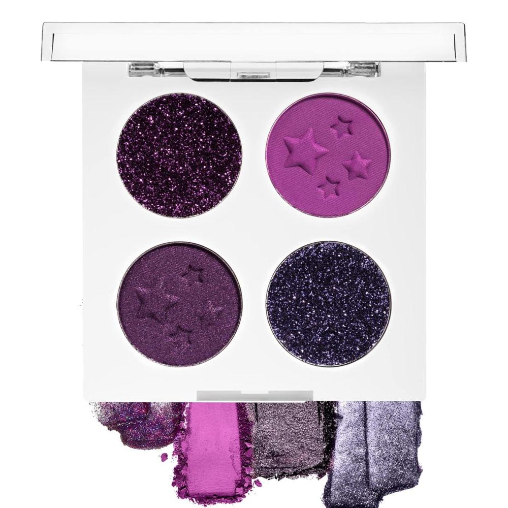 wet n wild Eyeshadow Fantasy Makers Fantasy Makers Pigment Palette, Metallic Shimmer Eye Makeup, Pink Blue Me Away(Punkster)