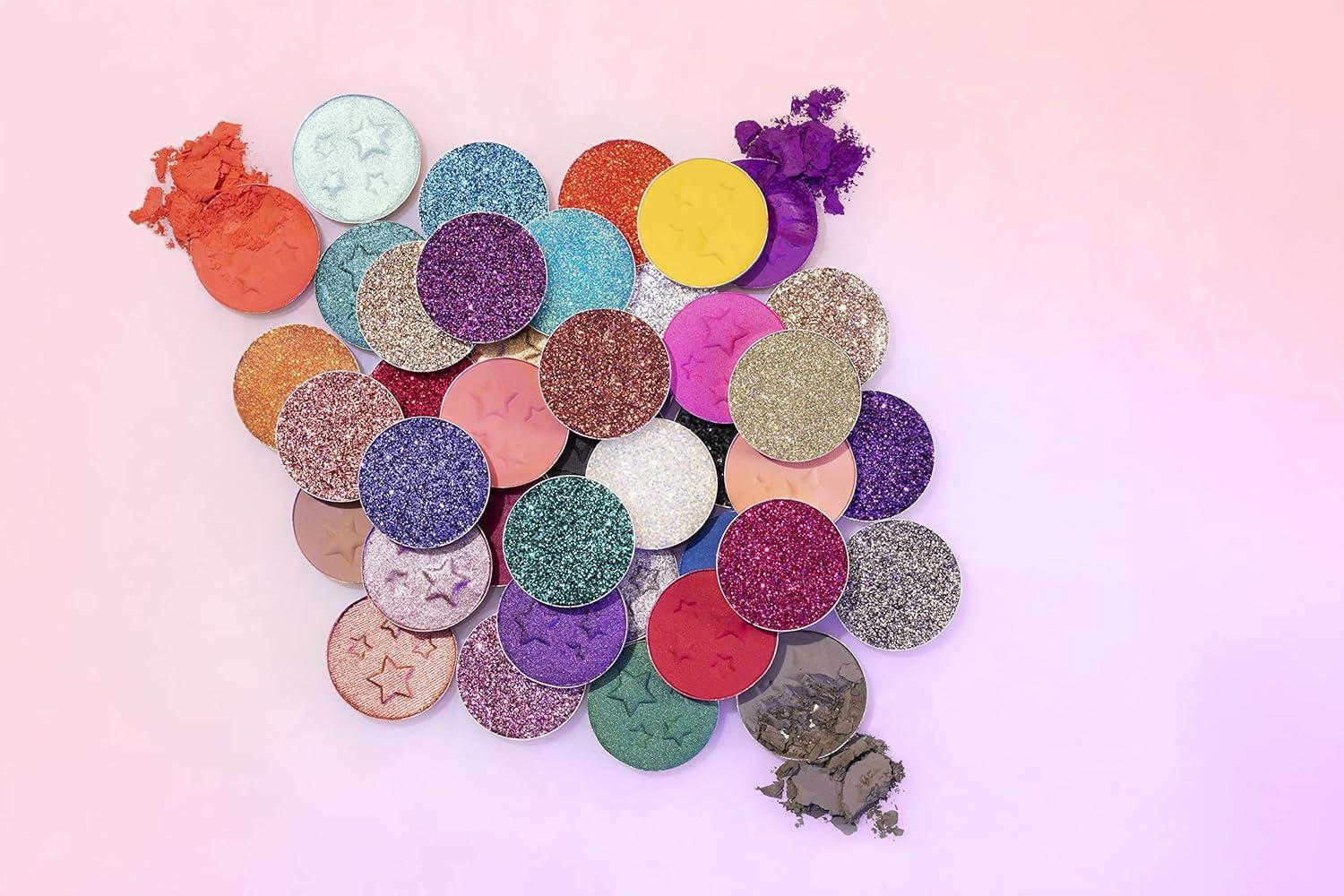 wet n wild Eyeshadow Fantasy Makers Fantasy Makers Pigment Palette, Metallic Shimmer Eye Makeup, Pink Blue Me Away(Punkster)