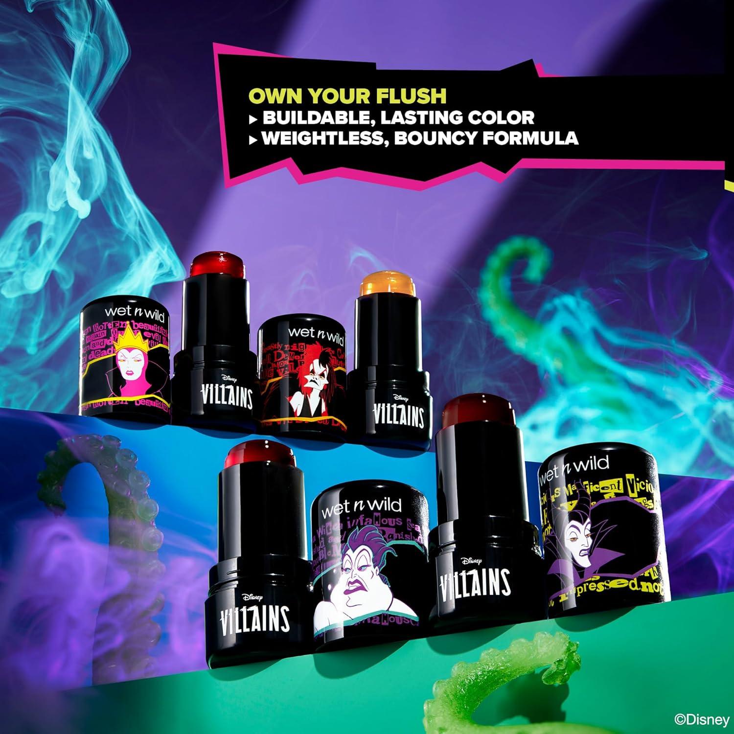 wet n wild Disney Villains Extreme Evil Jelly Blush – Wicked Bite(Fiery)