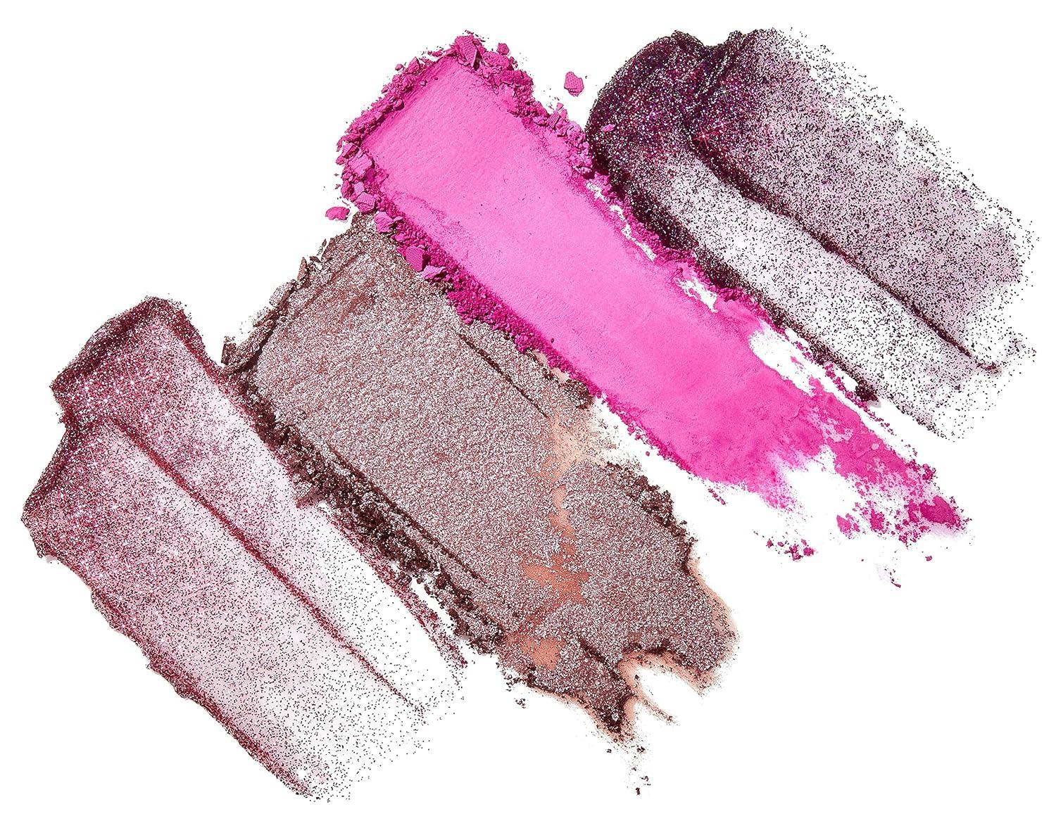 wet n wild Eyeshadow Fantasy Makers Fantasy Makers Pigment Palette, Metallic Shimmer Eye Makeup, Pink Blue Me Away(Pink-Palooza)
