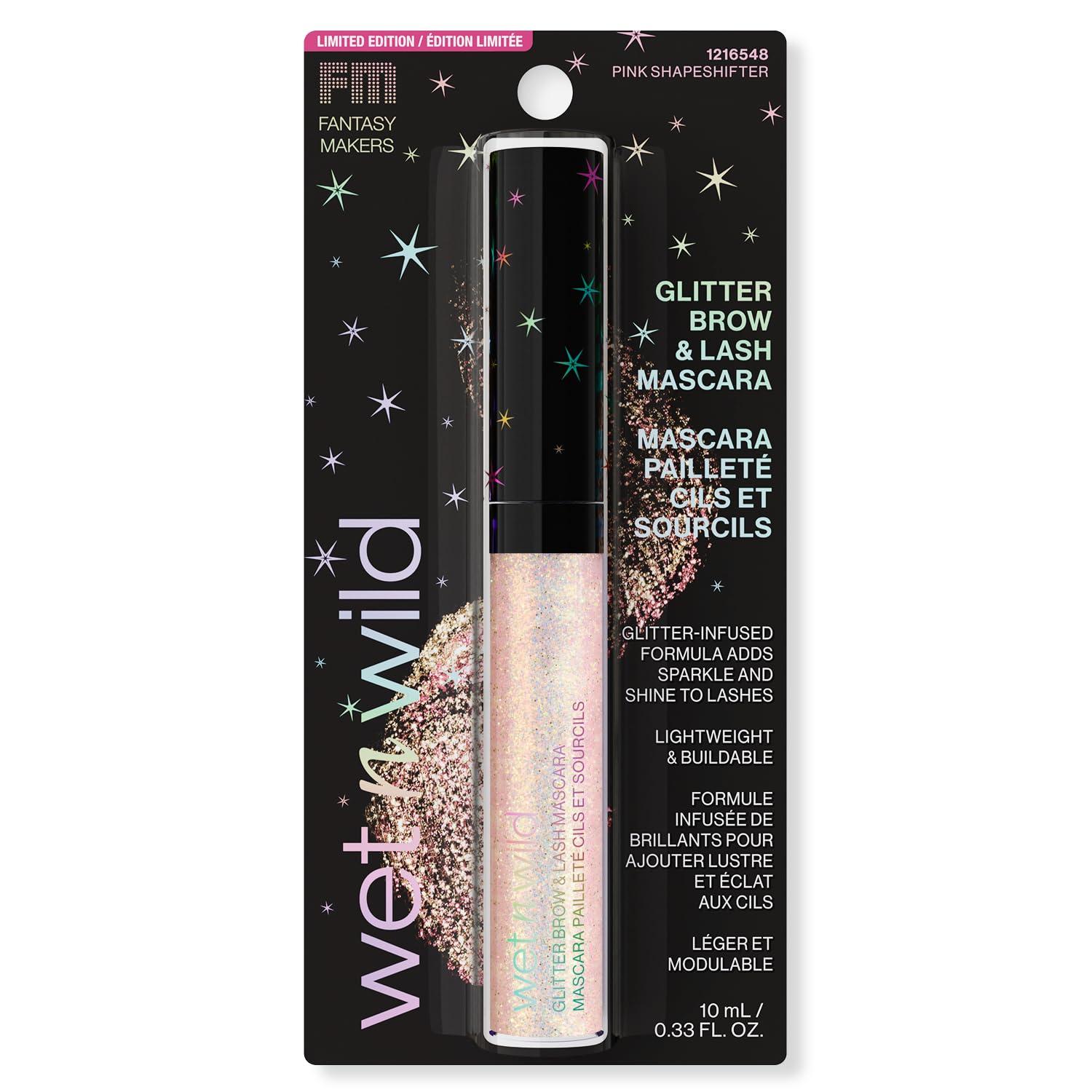 wet n wild Glitter Brow & Lash Mascara – Pink Shapeshifter