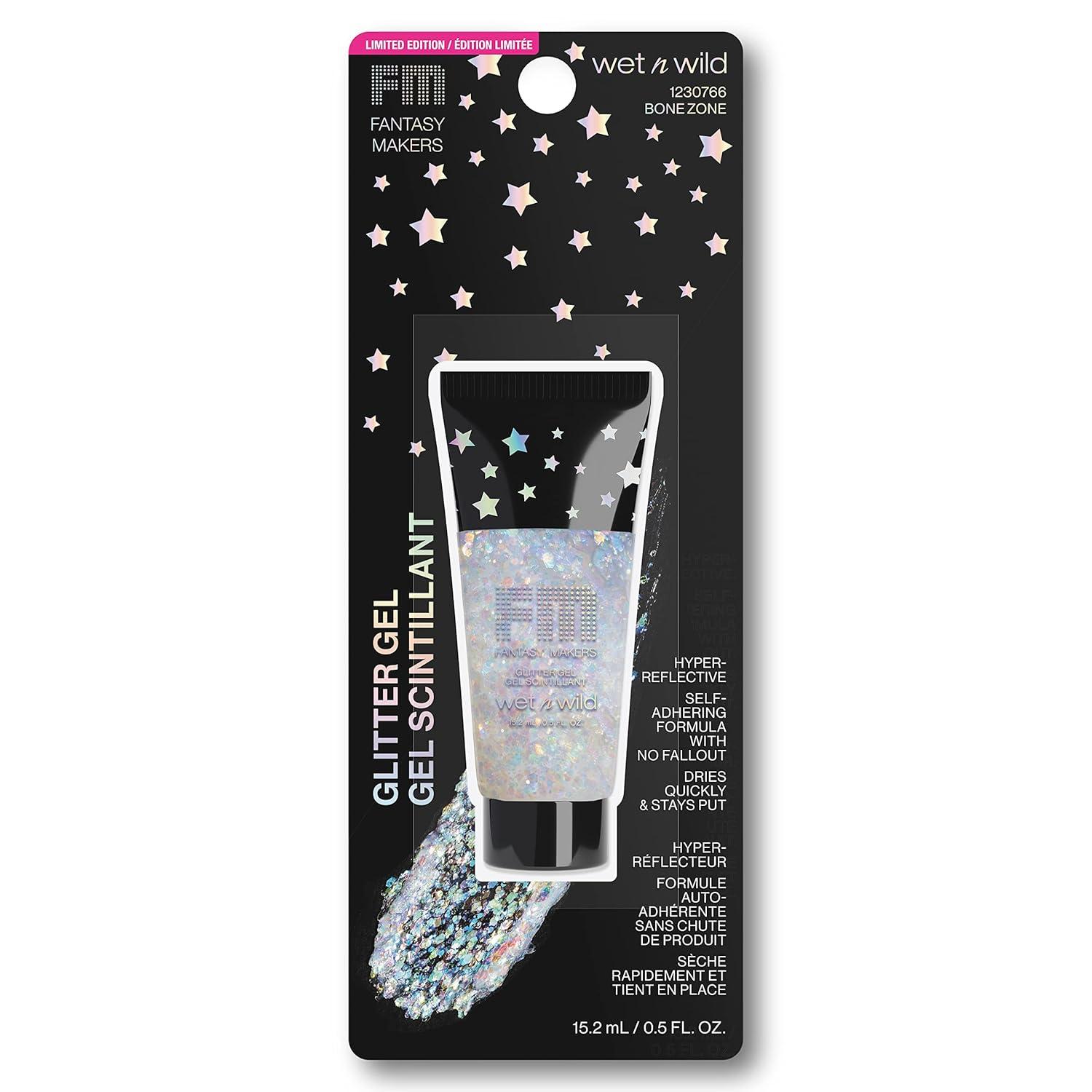 wet n wild Fantasy Makers Halloween Glitter Gel Bone Zone(Bone Zone)