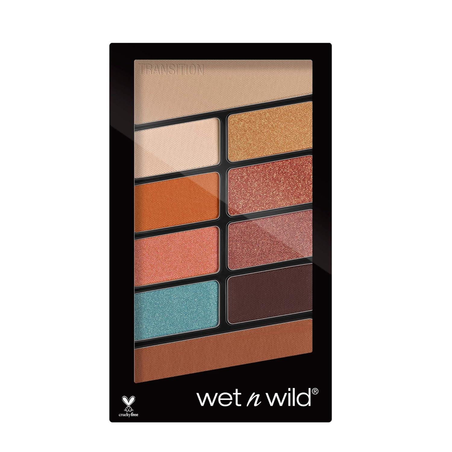 wet n wild Color Icon Eyeshadow Makeup Palette 10 Pan, Not a Basic Peach(Not a Basic Peach)