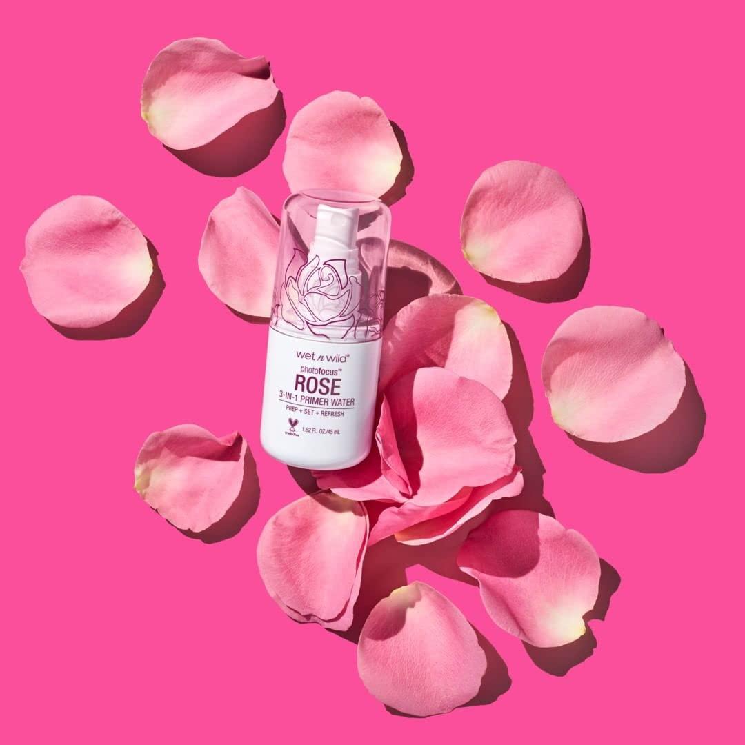 wet n wild Photo Focus Primer Water, Rose Addiction, 1.52 Ounces(Rose Addiction)