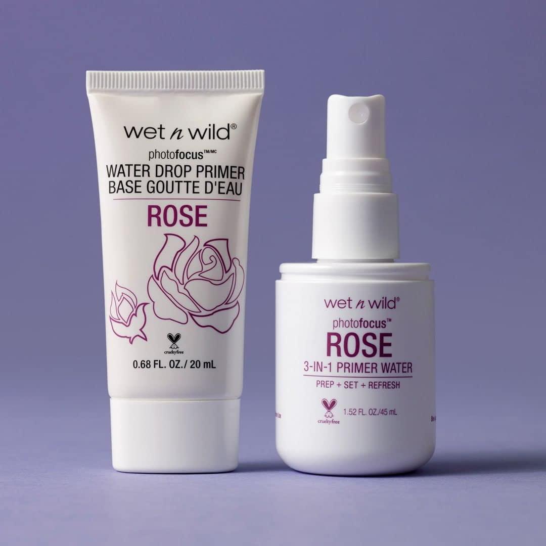 wet n wild Photo Focus Primer Water, Rose Addiction, 1.52 Ounces(Rose Addiction)