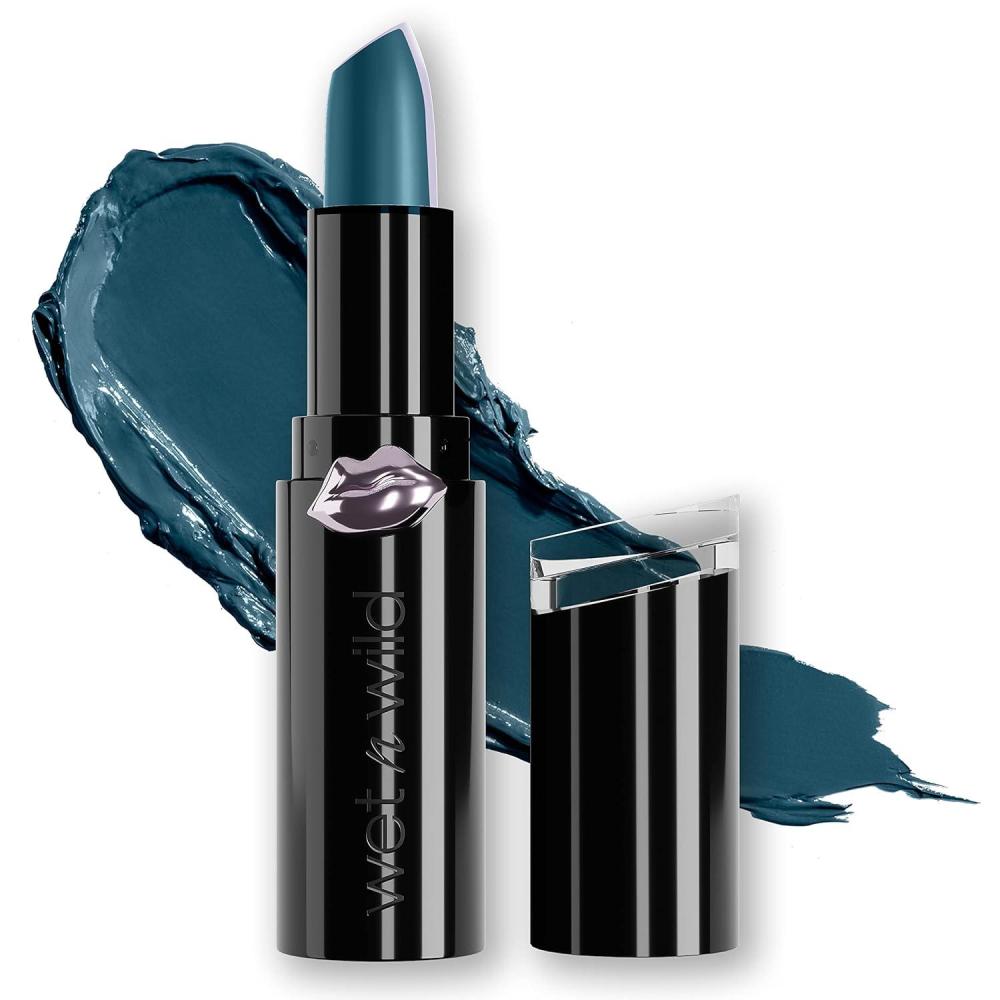 wet n wild Fantasy Makers Halloween Mega Last Lip Color Matte Teal to Bedevil(Teal to Bedevil)