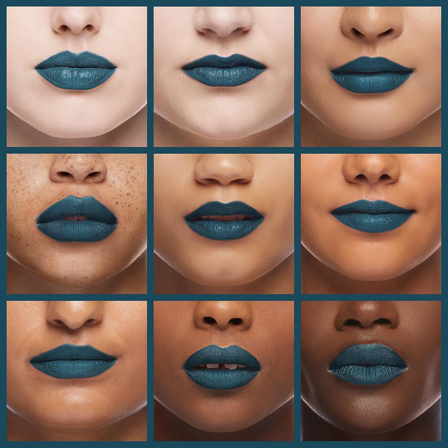 wet n wild Fantasy Makers Halloween Mega Last Lip Color Matte Teal to Bedevil(Teal to Bedevil)