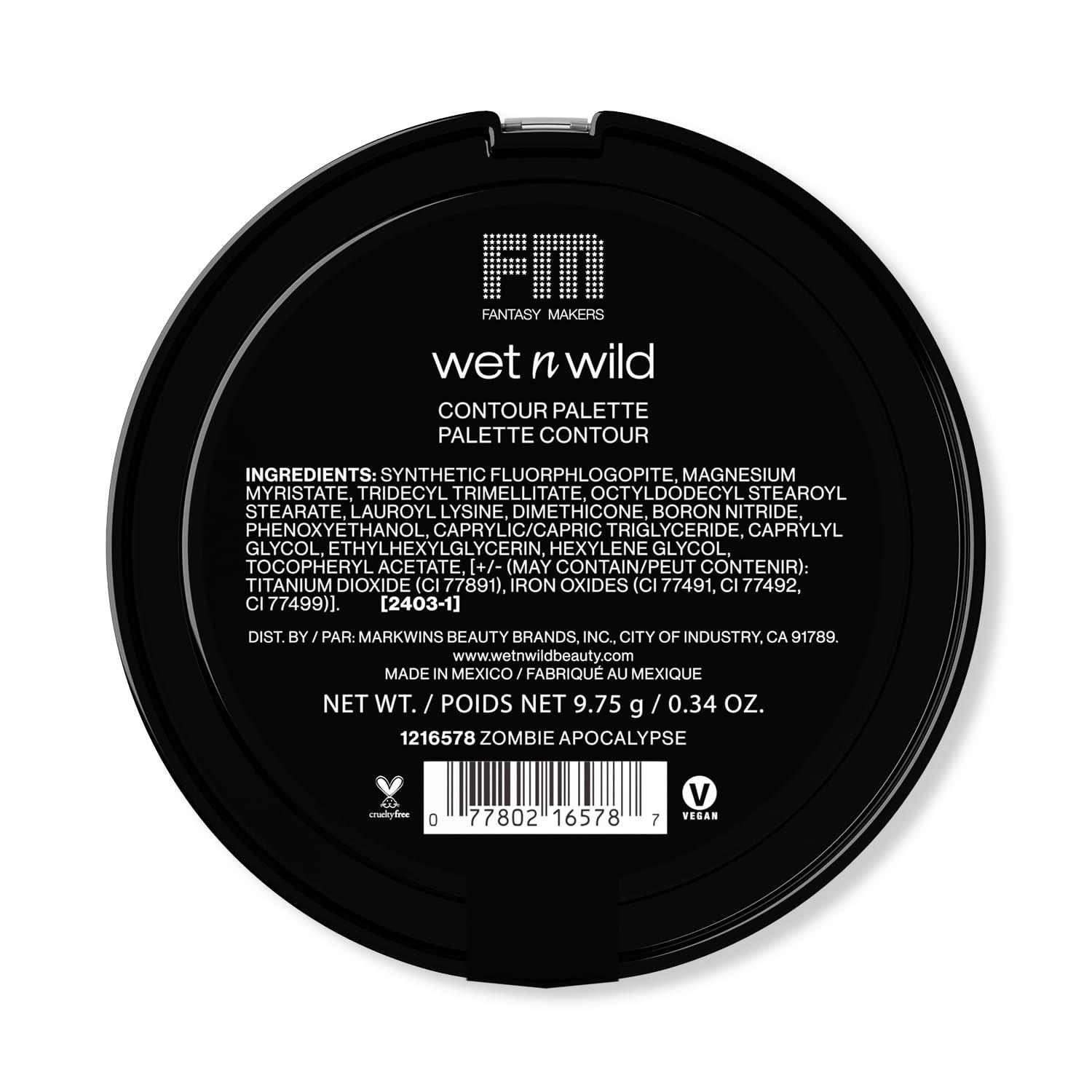 wet n wild Zombie Highlight & Contour Palette – Zombie Apocalypse