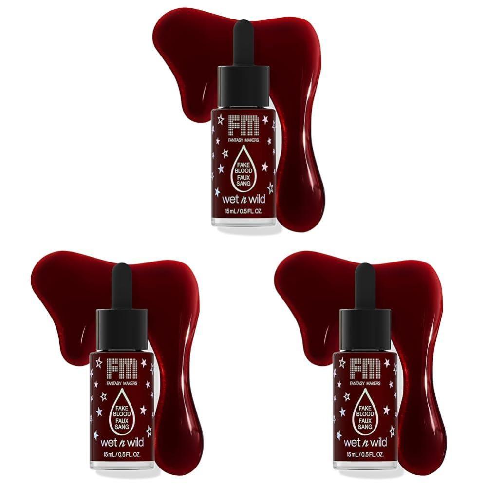 wet n wild Hallowen Fake Blood Fantasy Makers – Vampire’s Dessert (Pack of 3)(Pack of 3)