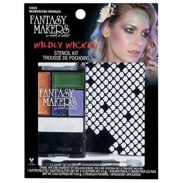 Wet n Wild Fantasy Makers Wildly Wicked Stencil Kit – 12820 Mesmerizing Mermaid