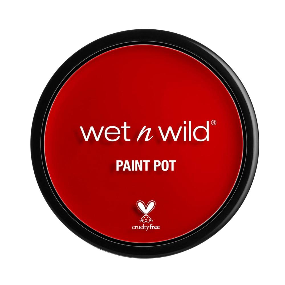 wet n wild Fantasy Makers Black Paint Pot(Red)