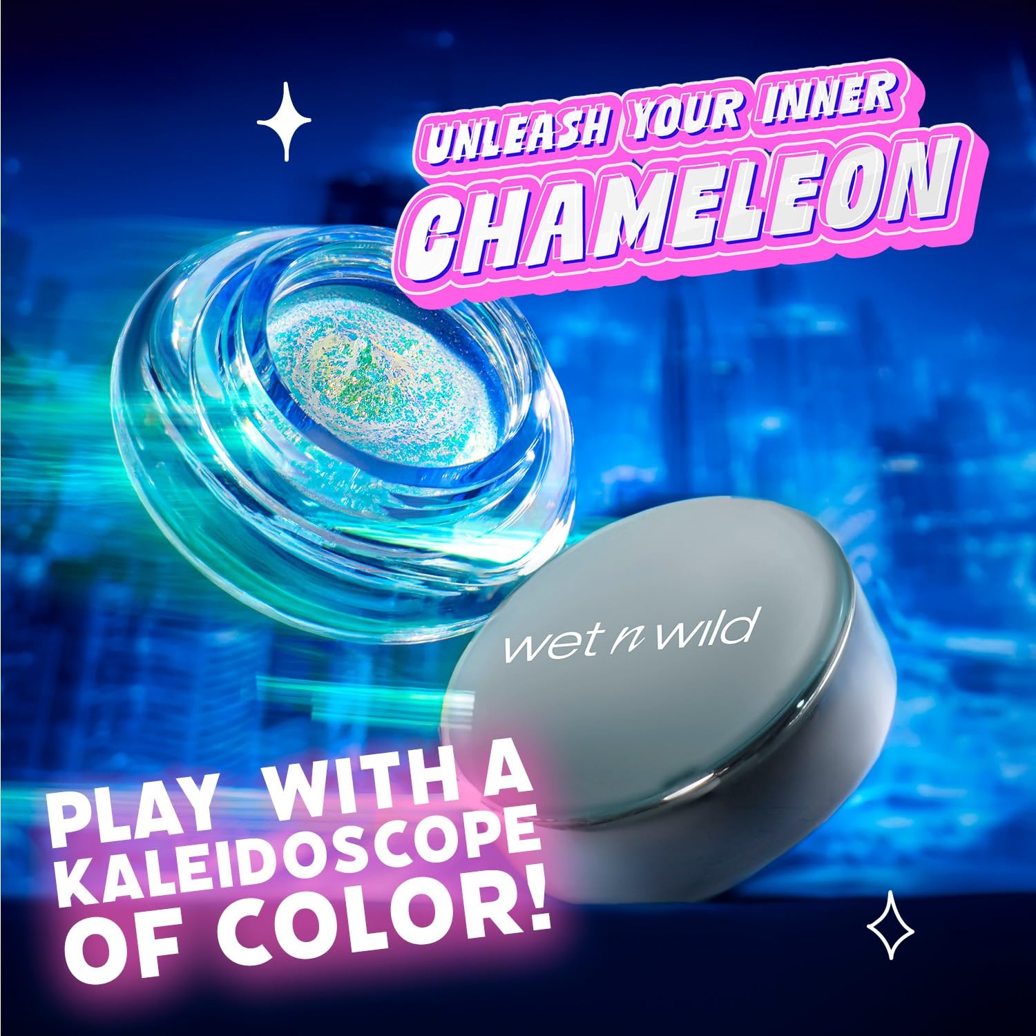 wet n wild Chameleon Chrome Eyeshadow Foil – Starwave(Nova Beat)
