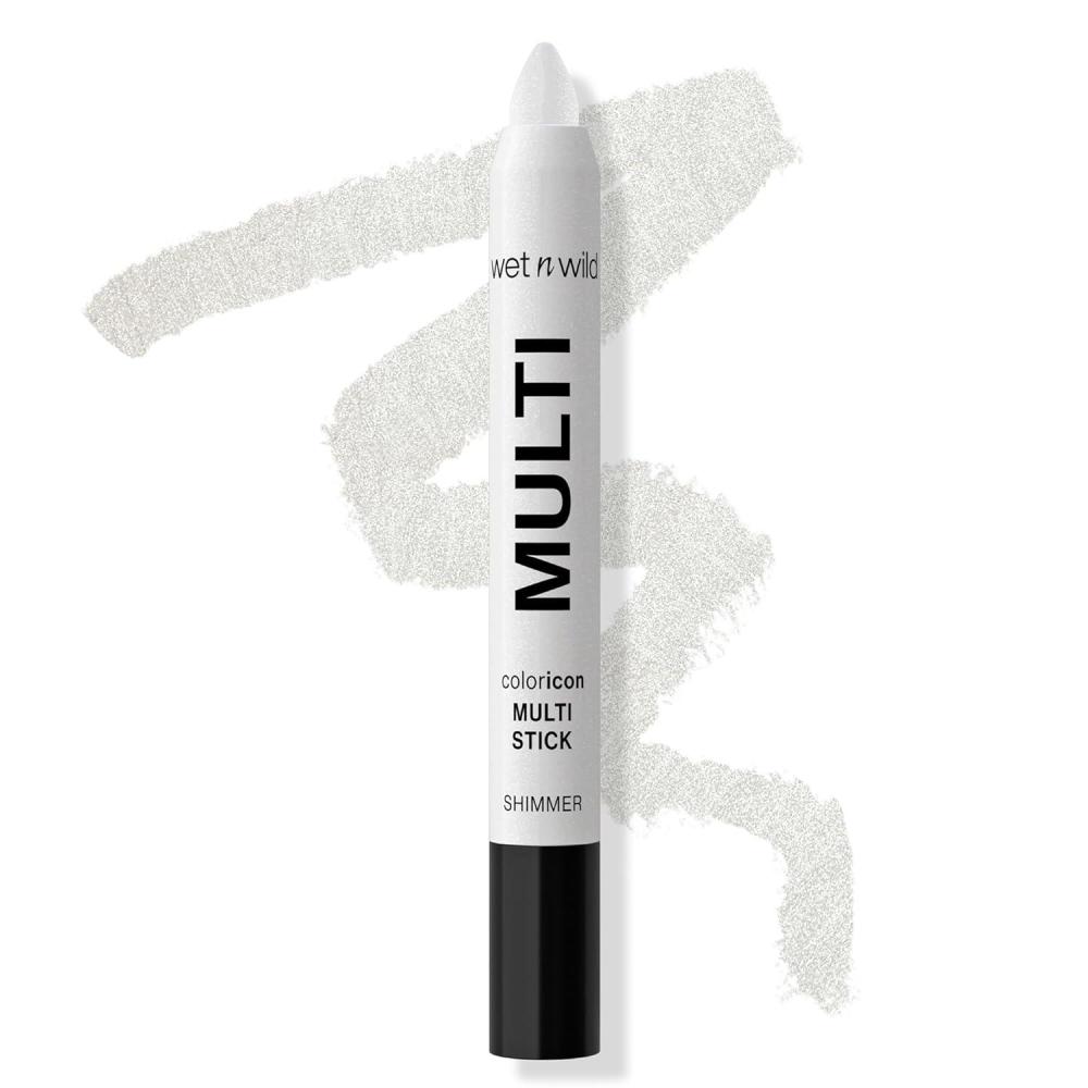 wet n wild Color Icon Cream Eyeliner Eyeshadow Multi-Stick, Moisturizing, Nourishing Velvety Cream-to-Powder Buildable & Blendable Formula, Cruelty-Free & Vegan – Champagne Room(Mother of Pearl)