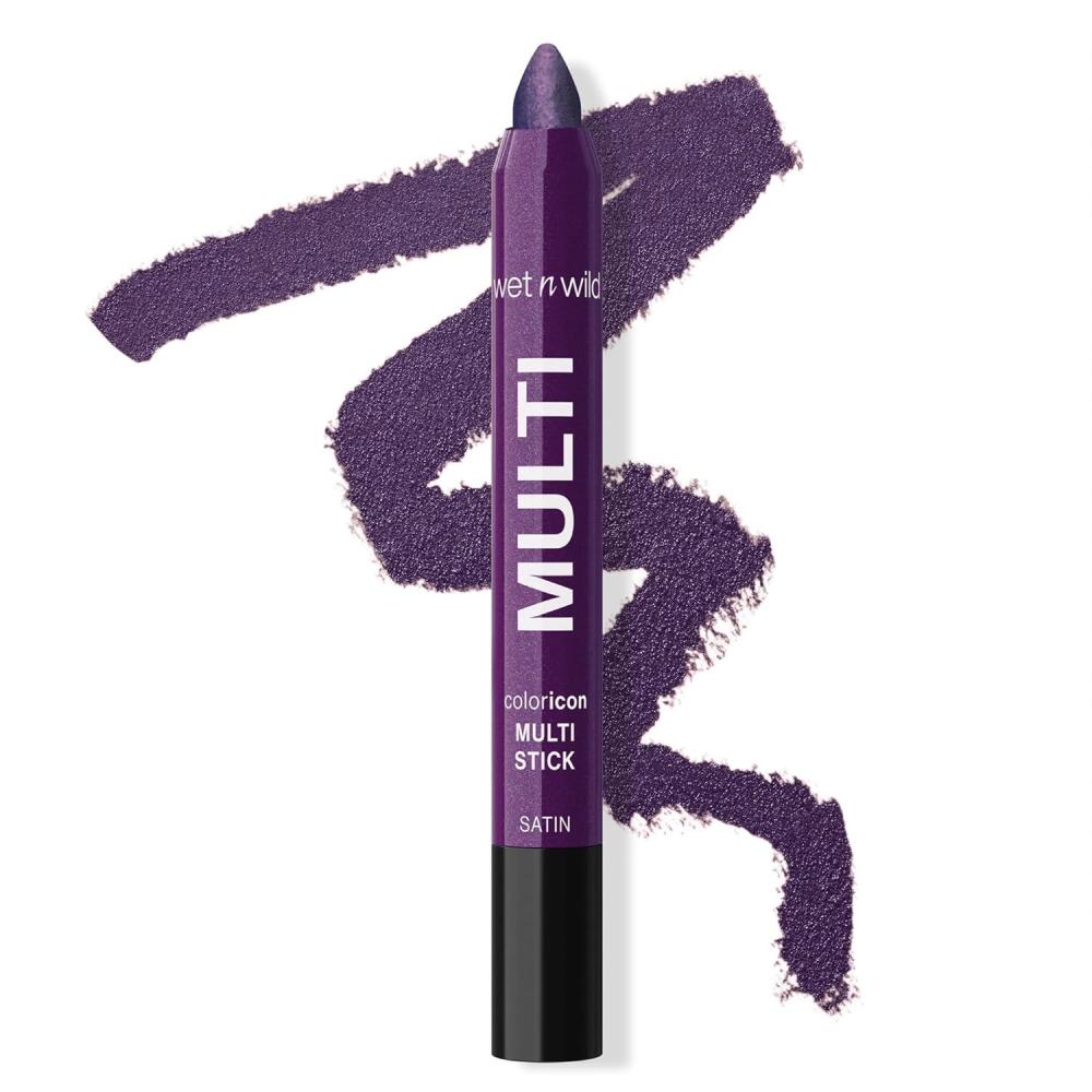 wet n wild Color Icon Cream Eyeliner Eyeshadow Multi-Stick, Moisturizing, Nourishing Velvety Cream-to-Powder Buildable & Blendable Formula, Cruelty-Free & Vegan – Champagne Room(Royal Scam)