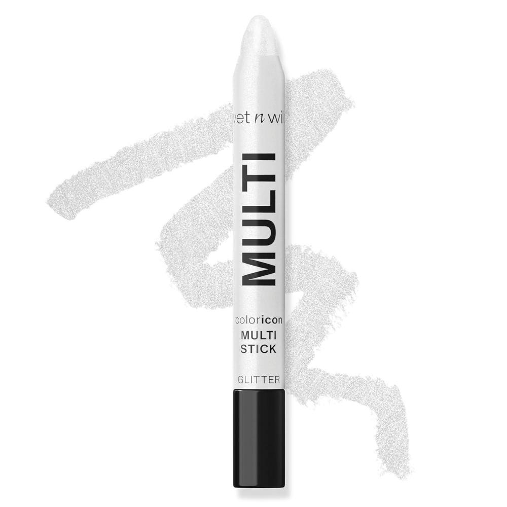 wet n wild Color Icon Cream Eyeliner Eyeshadow DMulti-Stick, Moisturizing, Nourishing Velvety Cream-to-Powder Buildable & Blendable Formula, Cruelty-Free & Vegan – Golden Rush Hour(Snowy Skies)