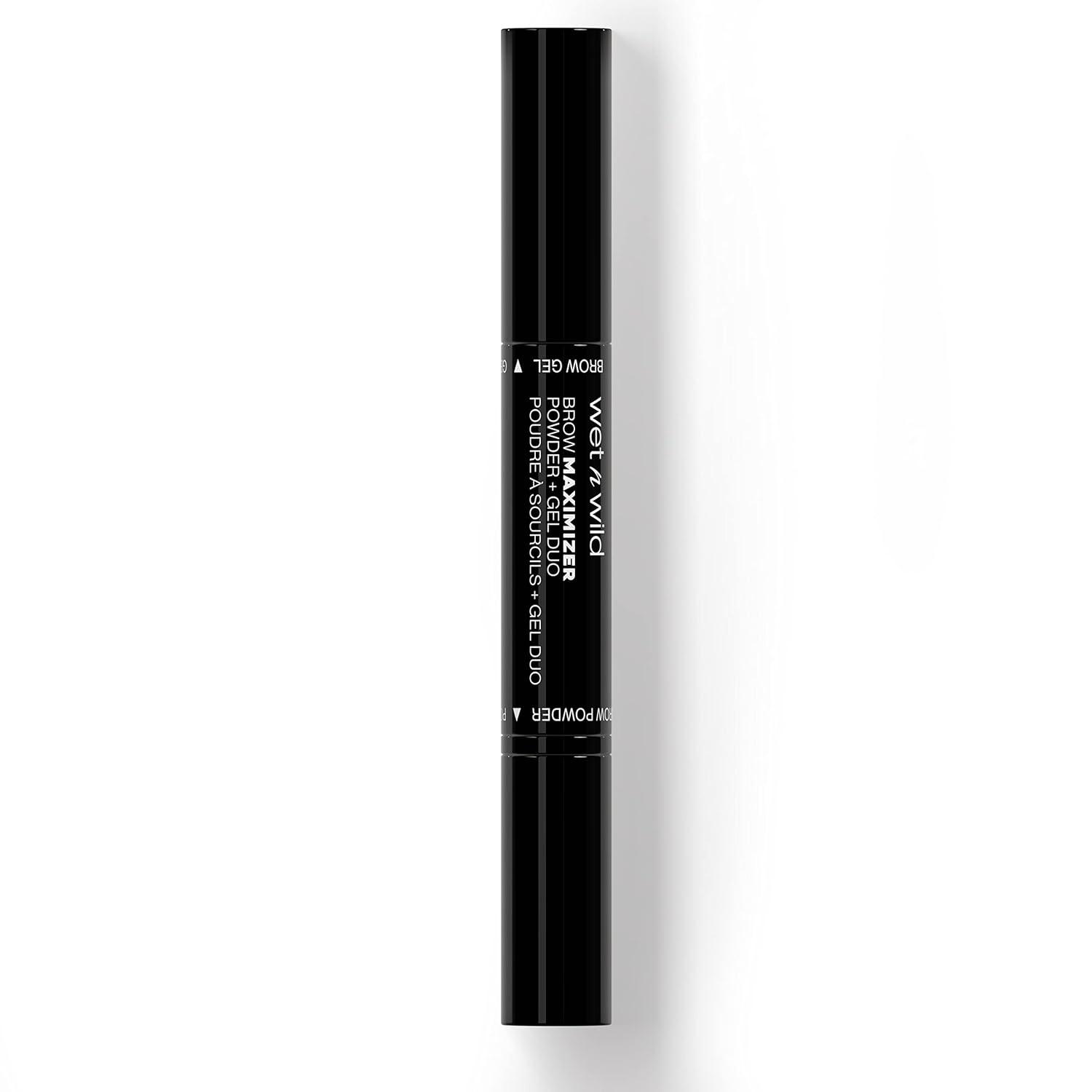 wet n wild Ultimate Brow | Brow Maximizer Powder + Gel Duo Ash Brown(Neutral Brown)