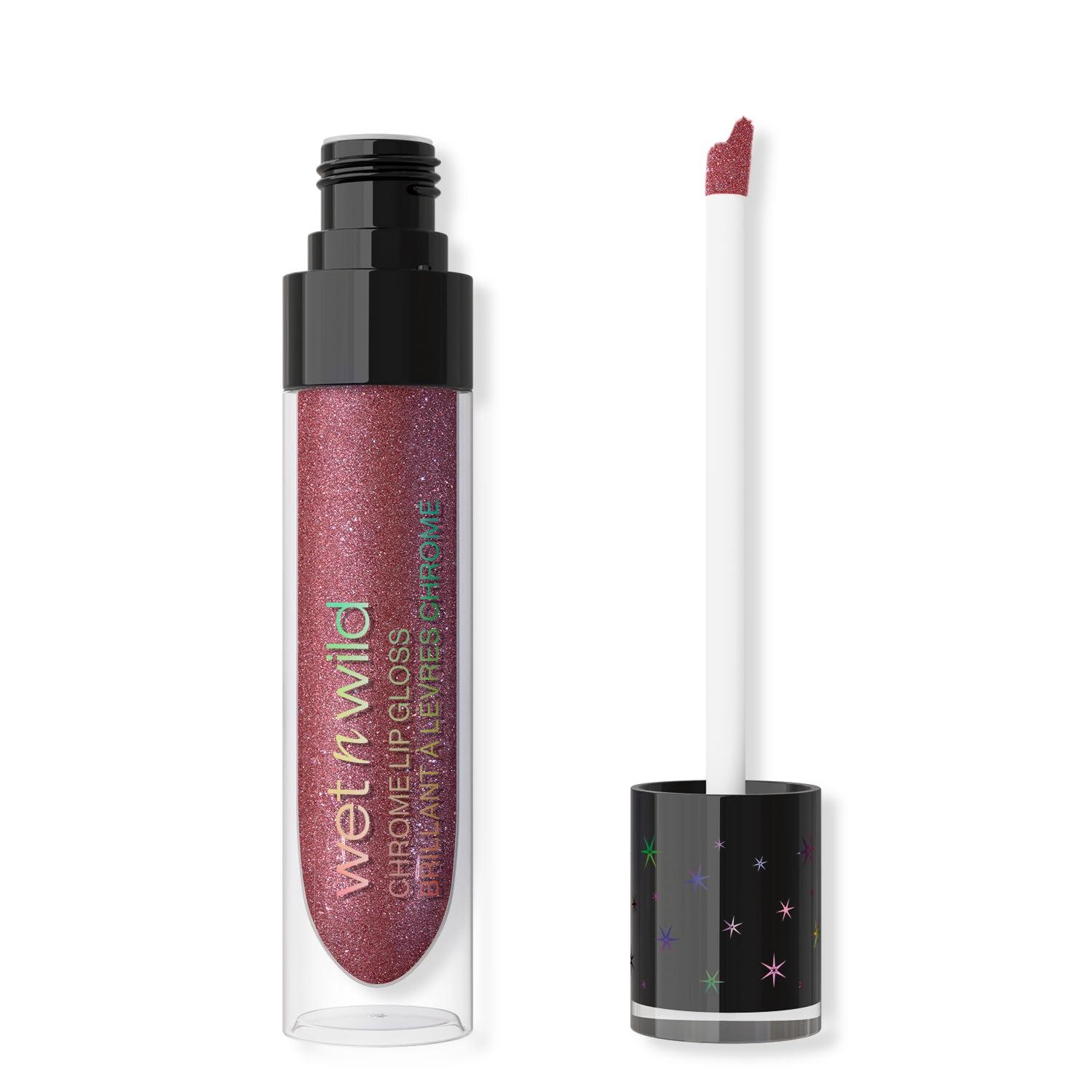 wet n wild Chrome Lip Gloss – Celestial Romance(0.09 Ounce (Pack of 3))