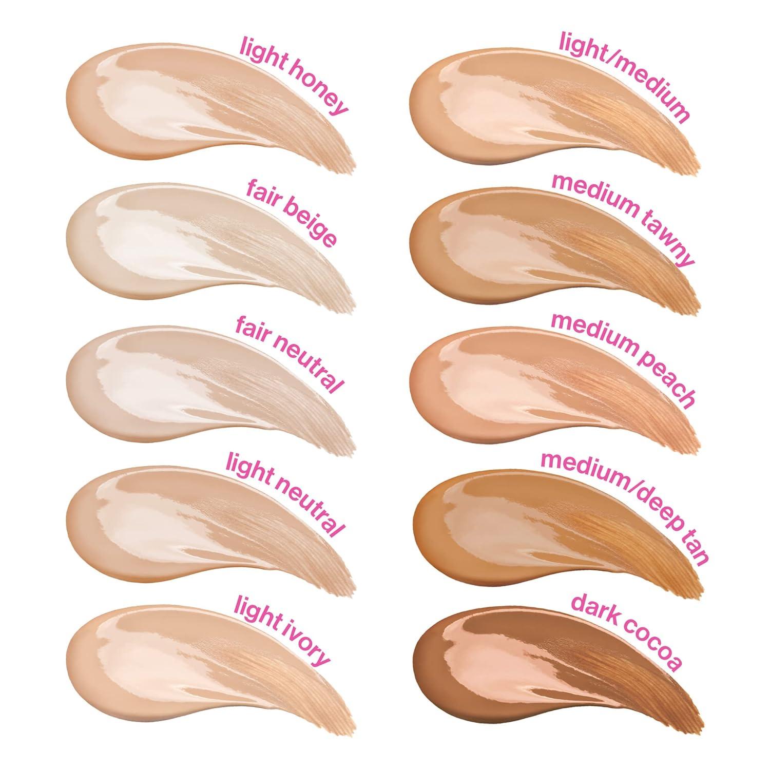 wet n wild Photo Focus Concealer, Med/Deep Tan, Under Eyes, Makeup, Blemish, Full Coverage, Lightweight(Light Ivory)