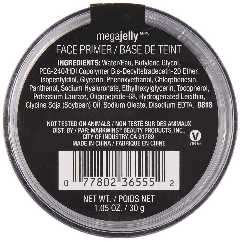 wet n wild Mega Jelly Jelly Face Primer, Clear Canvas 104A, 1.05 oz