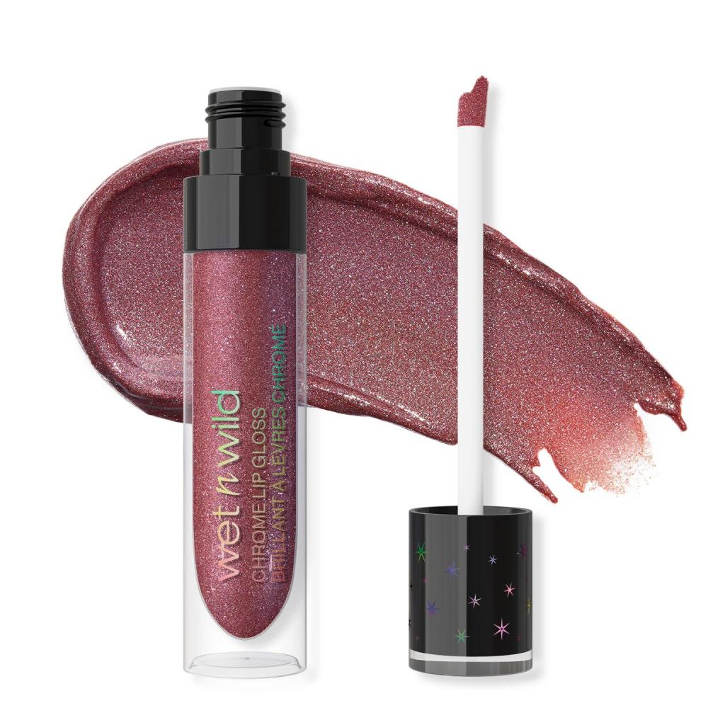 wet n wild Chrome Lip Gloss – Celestial Romance(0.09 Ounce (Pack of 1))