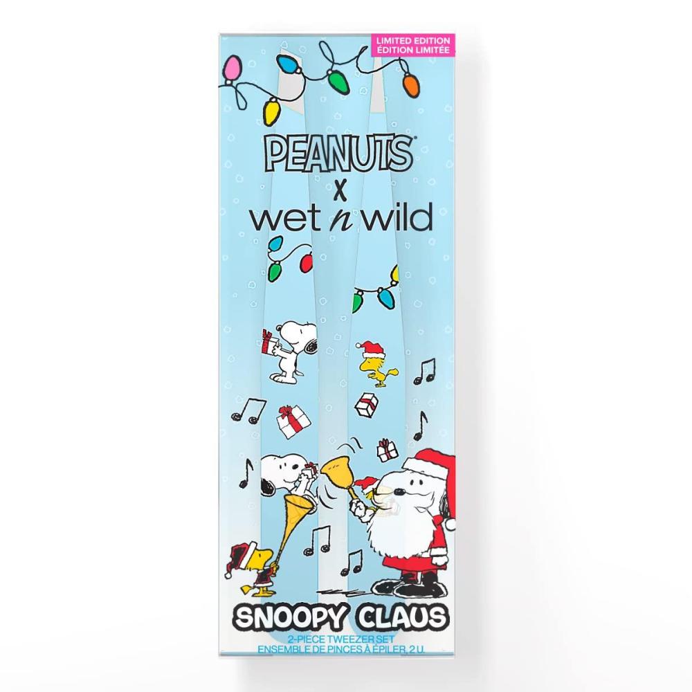 wet n wild Peanut Collection Snoopy Claus 2-Piece Tweezer Set(Snoopy Claus 2-Piece Tweezer Set)