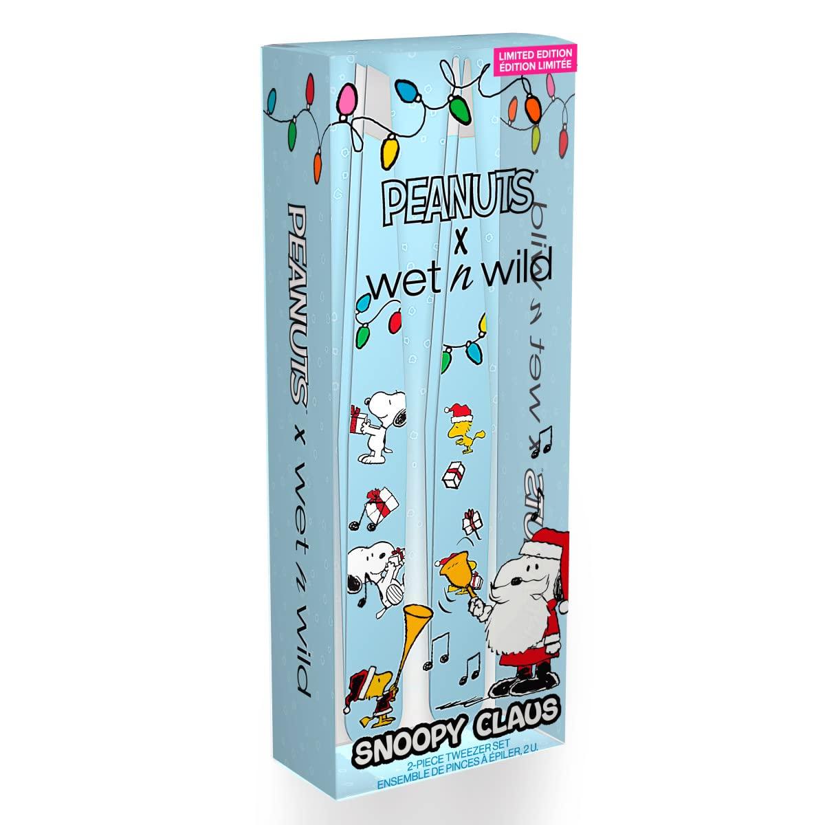 wet n wild Peanut Collection Snoopy Claus 2-Piece Tweezer Set(Snoopy Claus 2-Piece Tweezer Set)