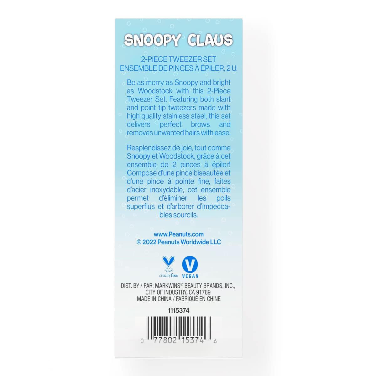 wet n wild Peanut Collection Snoopy Claus 2-Piece Tweezer Set(Snoopy Claus 2-Piece Tweezer Set)