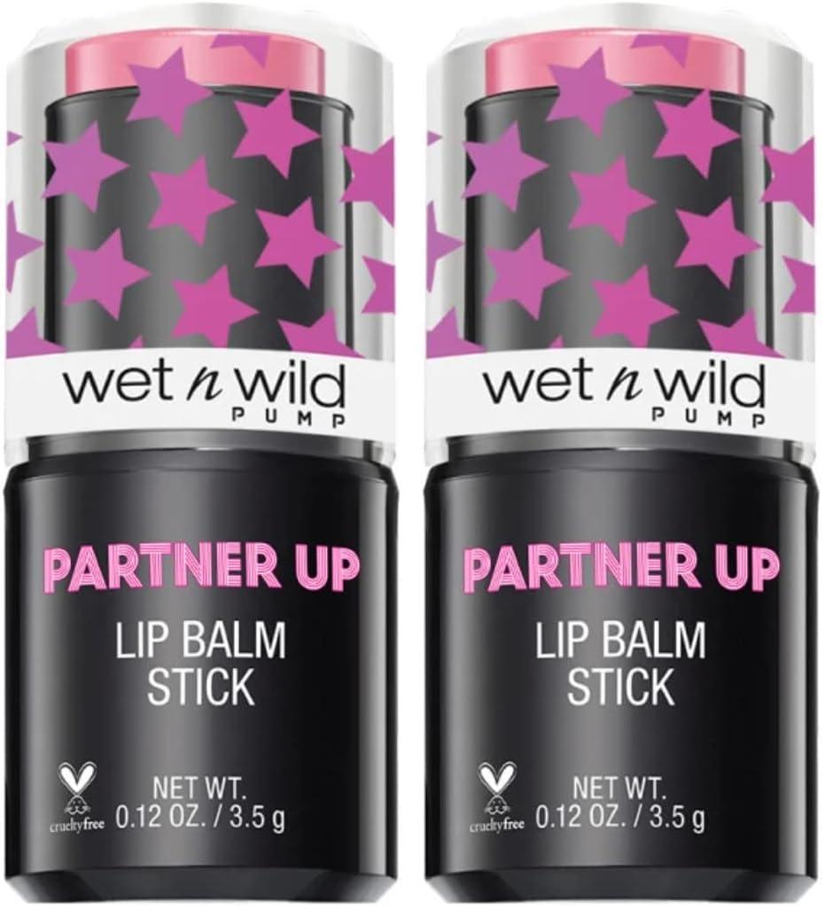 wet n wild Partner Up Lip Balm Stick Violet Victory(1 Count (Pack of 2))