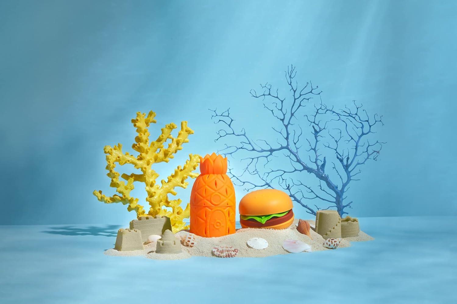 wet n wild House Sponge Case Bob Squarepants Makeup Tools Travel (1114229), Pineapple(1 Count (Pack of 1))