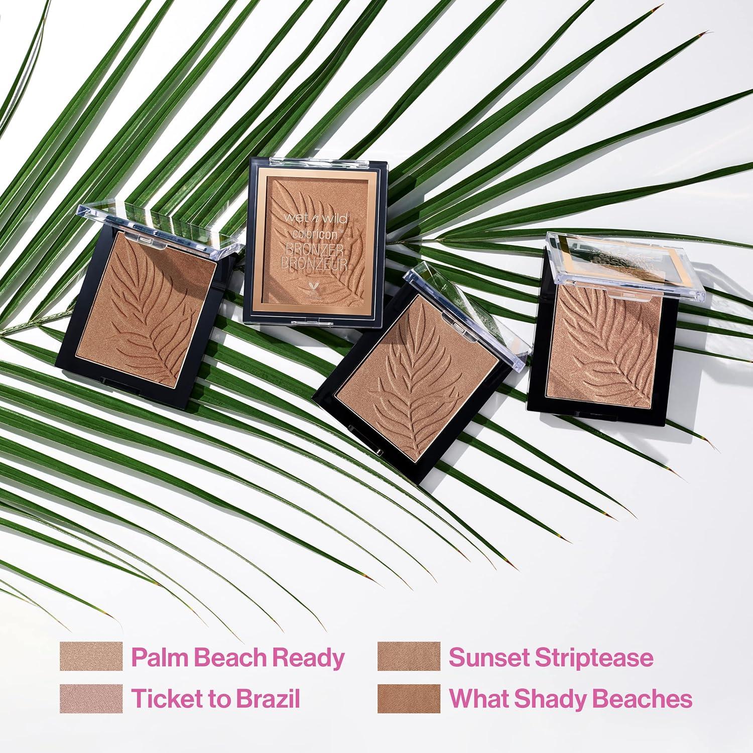 wet n wild Color Icon Bronzer Powder Ticket to Brazil(Ticket To Brazil)
