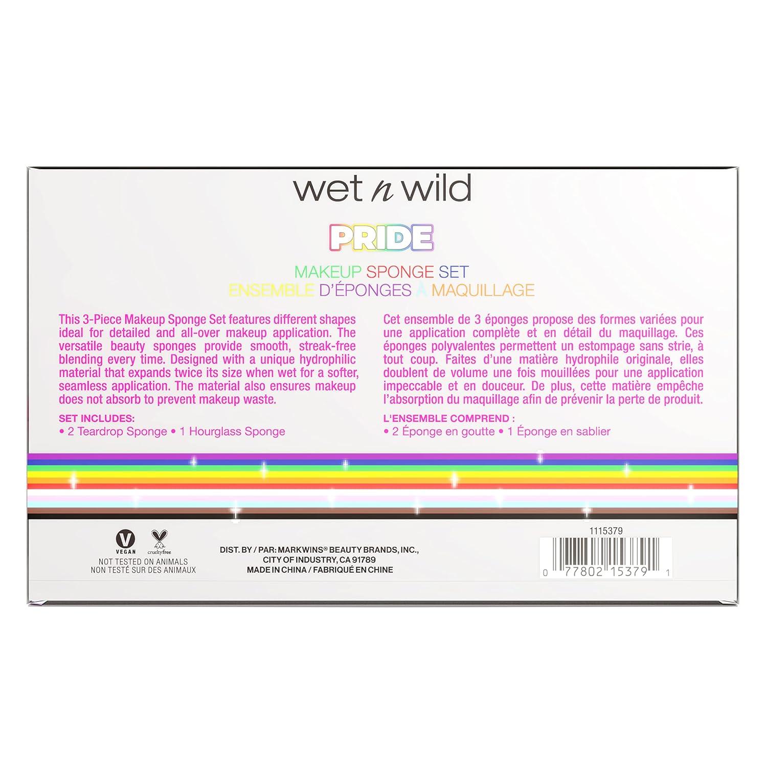 wet n wild Pride Collection Makeup Sponge Set of 3(3 Count (Pack of 2))