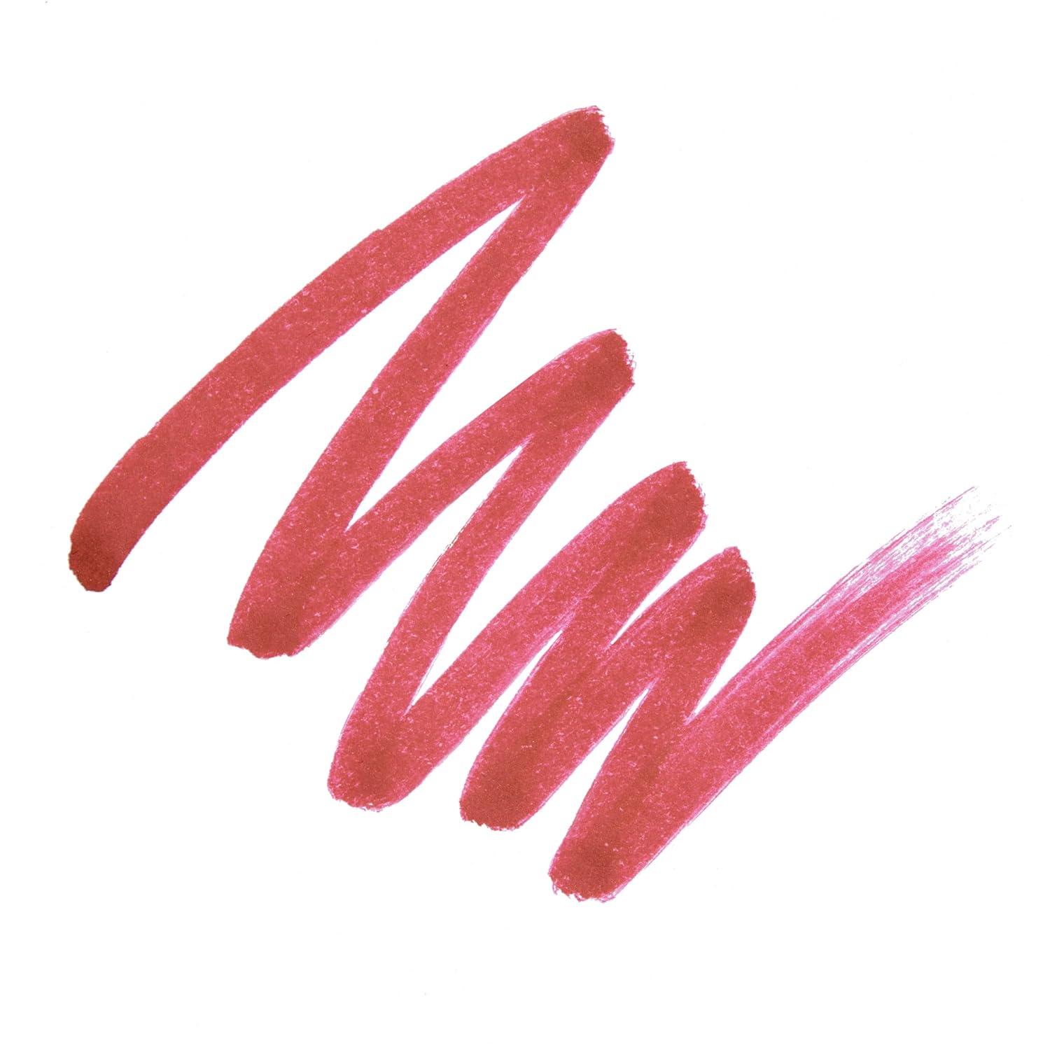 wet n wild Perfect Pout Matte Retractable Gel Lip Liner Pencil, Rich Creamy Long Lasting Color, Well-Defined and Flawless Application, Vegan & Cruelty-Free – Purple Lay Down the Mauves(I’m Blushing)